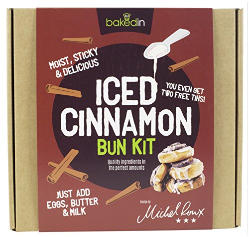 Iced Cinnamon Bun Kit - Bakedin