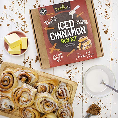 Iced Cinnamon Bun Kit - Bakedin