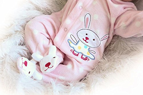 iCradle Muñecas 22 Pulgadas Realista Reborn Baby Dolls Ojos Cerrados Durmiendo Bebé Niña Silicona Suave Vinilo simulación Bebe Dolls Niño Juguete Regalos