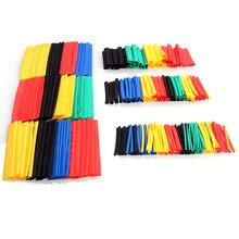 Idyandyan 100pcs 5 Color Encogimiento de 100 mm de Calor del Tubo de plástico Transparente Encoge el Manguito Tubular Bolsa de Calentamiento de polivinilo de cloruro Tubos Shrinking