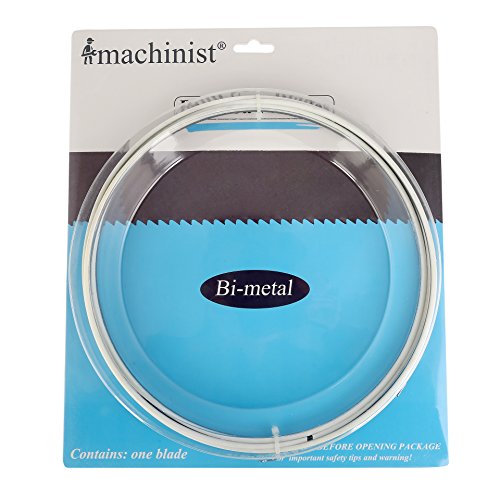 Imachinist S88181214 Bimetálico Hoja Sierra De Cinta 2240 mm X 13 mm (1/2") X 14 tpi para metal