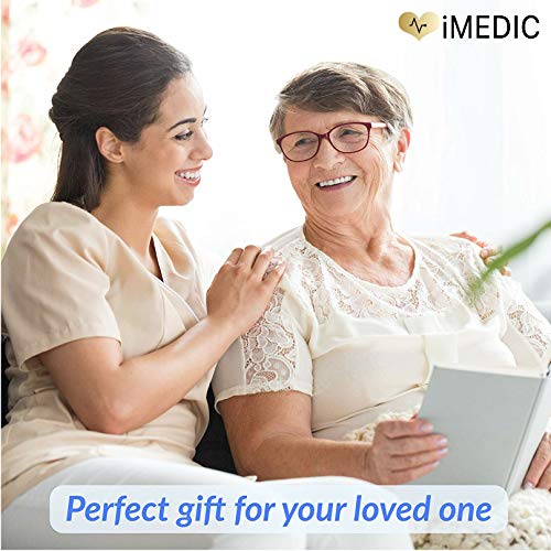 iMedic Set de Cubiertos Adaptados y Ponderados para Personas con Temblores y Parkinson – 3 Piezas de Cubiertos Estables y Ponderados de Acero con Caja Regalo