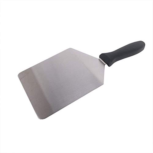 Inicio Accesorios Espátula para Pizza Sartén de Acero Inoxidable de 19 cm con Mango Paleta para Pizza para Hornear Pizza casera y Horno para Pan o Parrilla