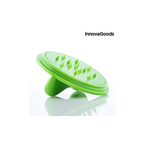 InnovaGoods Spiralicer Cortador de Verduras en Espiral Mini, ABS, Verde, 8x8x9 cm