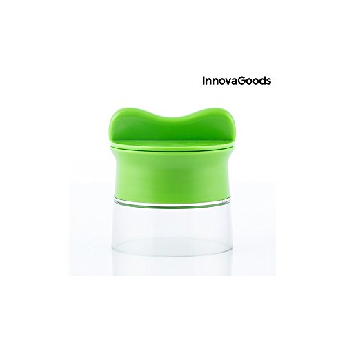 InnovaGoods Spiralicer Cortador de Verduras en Espiral Mini, ABS, Verde, 8x8x9 cm