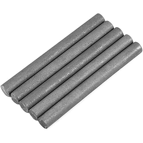 INSTO 5Pcs Negro de Carbono Barra de Grafito Electrodo de Cilindro Rods Barras de Herramientas Industria