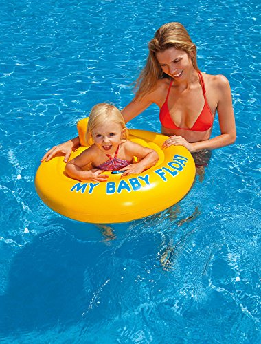 Intex 56585EU - Flotador hinchable bebé 70 cm circular de 6 a 12 meses