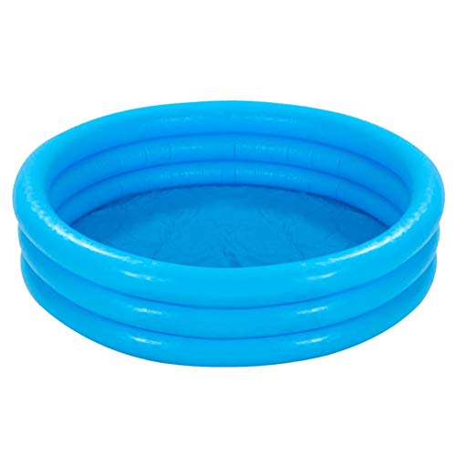 Intex 59416NP - Piscina hinchable 3 aros azul, 114 x 25 cm, 132 litros