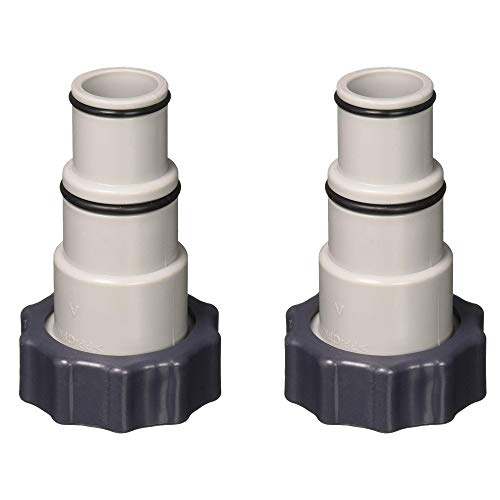 Intex Replacement Hose Adapter A w/Collar for Threaded Connection Pumps (Pair)