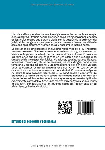 Investigación Sobre la Delincuencia y el Bullying Escolar en España (Estudios de Economía y Sociología)