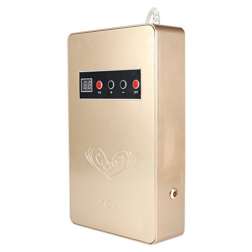 Ionizador Purificador Aire, Generador de Ozono, de Abs 220V, 50Hz 15W Ionizador con Orificios Posteriores(ORO)