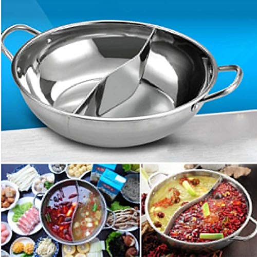 Irinay Pragmático Útil 28 Cm De Acero Inoxidable Twin Duck Hot Pot Utensilios De Cocina Hotpot para La Familia para La Decoración del Hogar Caldera 28Cm Venta Inicio Uso Diario Producto