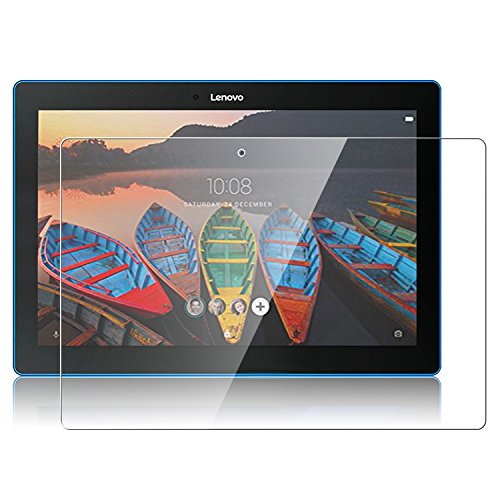 IVSO Lenovo Tab 10 Cristal Templado Protector, Premium Protector de Pantalla de Vidrio Templado para Lenovo TAB10 / Lenovo TB-X103F Tablet (Tempered-Glass - 1 Pack)