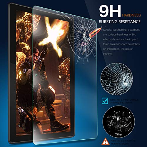 IVSO Protector de Pantalla para Lenovo Tab M10 TB-X605, Premium Cristal de Pantalla de Vidrio Templado para Lenovo Tab M10 HD(TB-X505L,TB-X505F)/ M10 (TB-X605L,TB-X605F) 10.1 Pulgadas, 2 Pack