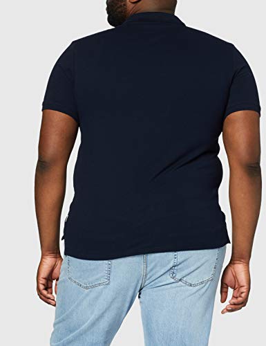 Jack & Jones Jjebasic Polo SS Noos - Camiseta para Hombre, Azul (Navy Blazer), Talla L