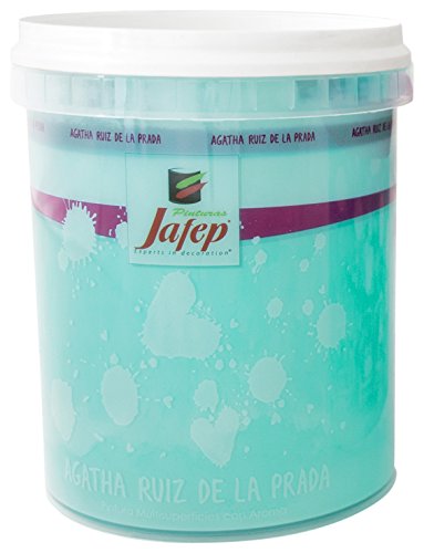 Jafep 24762031 Esmalte acrílico, Azul Turquesa (Estrella), 750 ml