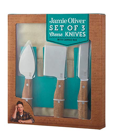 Jamie Oliver 555780 - Cuchillos de queso, madera