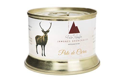 Jamones Bronchales - Paté de Ciervo - Reservas de Caza de los Montes Universales, Teruel - 130gr