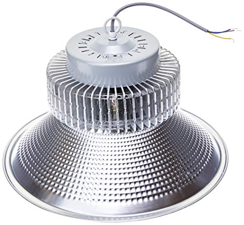 Jandei - Campana LED suspendida 200W 21000 lúmenes (=600W) luz blanca 6000K Interior IP20 para taller, almacén...