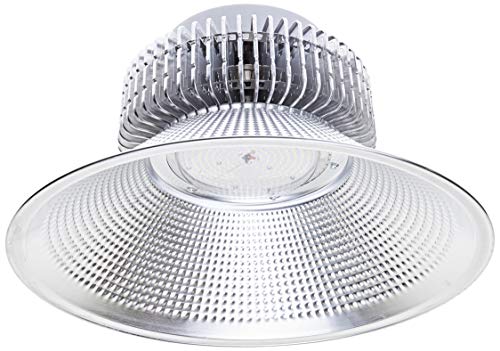 Jandei - Campana LED suspendida 200W 21000 lúmenes (=600W) luz blanca 6000K Interior IP20 para taller, almacén...