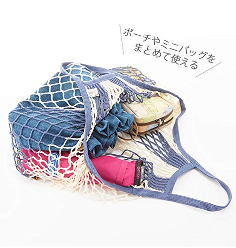 Japanse FILT Firuto filtnetbag bolsa de red M filtnetm Bleujoyau