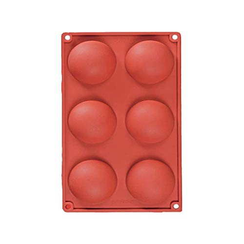 JasCherry Forma de Esfera Moldes de Silicone - Premium Antiadherente Moldes para Tartas, Repostería, Bizcocho, Gelatina, Jabón, Muffin, Pudín #7