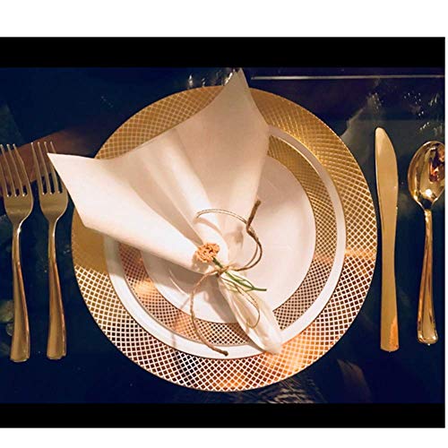 JEBBLAS Decoración Toalla desechable Toalla de Lino Servilleta de Cena | Papel Toallas de Mano para Bodas Restaurante Fiestas en la Cocina | 30 cm x 43 cm Paquete de 200（Blanco）