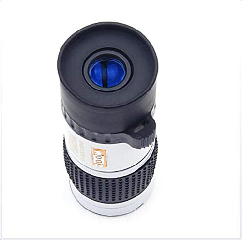 JJK 15 x 22 mm monocular de visión Nocturna de Alta definición BAK4 / Genérico/Estuche-83m 1000m de Aves de Caza de observación del Uso General de prismáticos del zumbido Normales luz Tenue Blanco