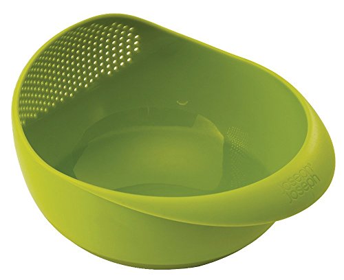 Joseph Joseph 40065 - Bol multifunción con colador integrado , pequeño, color verde