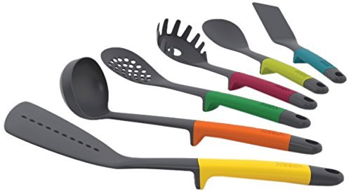 Joseph Joseph - Juego de 6 Utensilios para Cocina, Multicolor