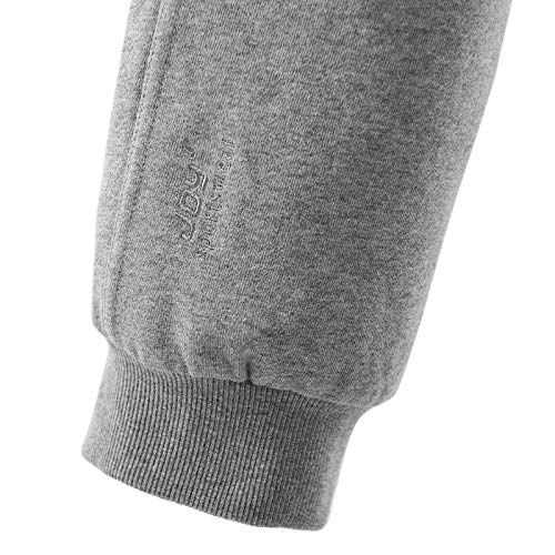 Joy Sportswear Nigel - Pantalón de chándal para hombre de mezcla de algodón de fácil cuidado, cómodo para el tiempo libre, correr, deporte en el gimnasio, etc. Talla normal, 50, titanio melange