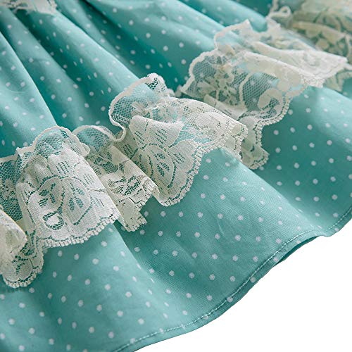 Ju petitpop Lajinirr Vestido de Verano de Menta para niñas，2 años