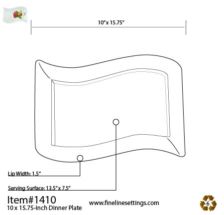 Juego de 10 bandejas rectangulares onduladas de plástico duro para servir, bandejas para buffet, platos grandes, 25 x 35 cm, transparente