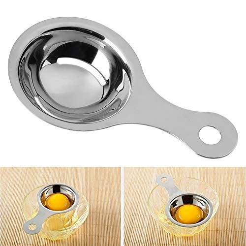 Juego De Tazas Medidoras Kit De Cuchara (0,65 ML, 1,25 ML, 2,5 ML, 5 ML, 15 ML), Colador De Huevo para Alimentos Secos Especias Líquidos Granos De Café Harina (Colador De Huevos)