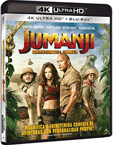 Jumanji: Bienvenidos A La Jungla (4K UHD + BD) [Blu-ray]