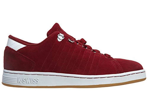 K-Swiss Men's Shoes Lozan III Suede Red Sneaker (9.5 D (M) US)