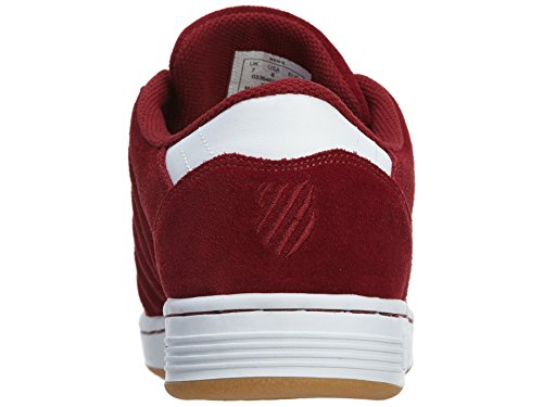 K-Swiss Men's Shoes Lozan III Suede Red Sneaker (9.5 D (M) US)