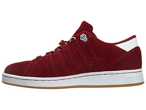 K-Swiss Men's Shoes Lozan III Suede Red Sneaker (9.5 D (M) US)