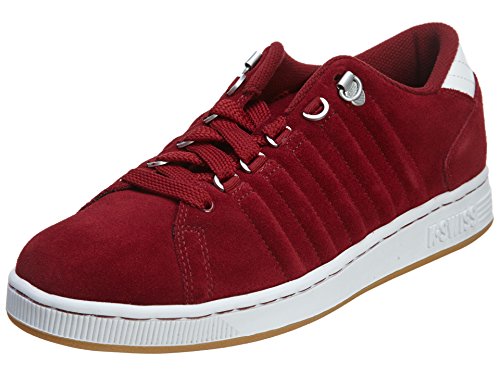 K-Swiss Men's Shoes Lozan III Suede Red Sneaker (9.5 D (M) US)