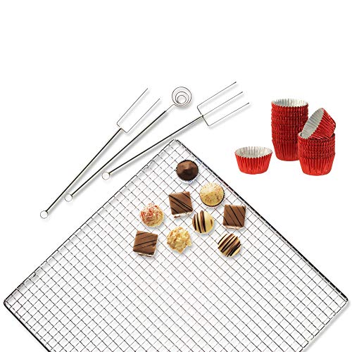 Kaiser Pâtisserie Juego Bombones (4 Piezas), Aluminio, Acero Inoxidable