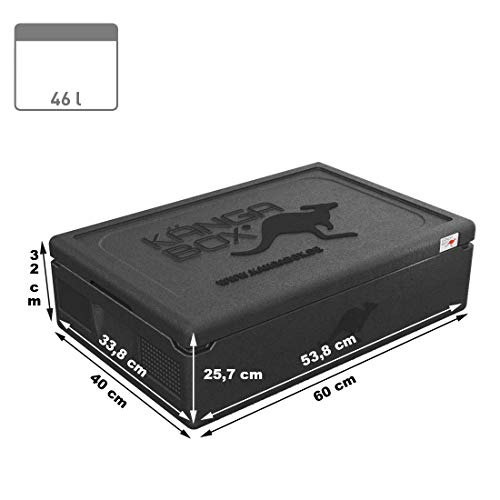 KÄNGABOX® Expert GN 1/1. La Caja isotérmica para Profesionales. Alta reistencia térmica al conservar en frío o en Caliente.