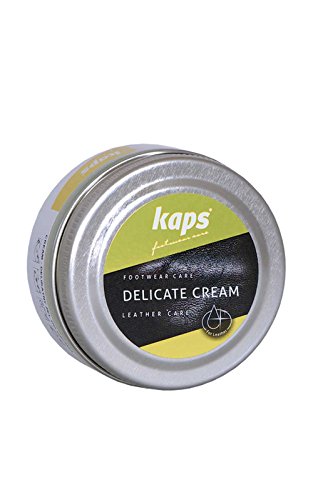 Kaps Crema para El Cuidado del Calzado, Cuidado Intensivo Y Nutritivo del Cuero, Delicate, 70 Colores (107 - amarillo)