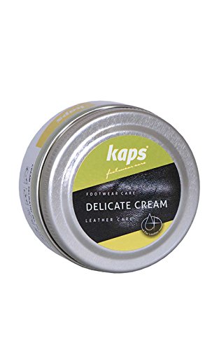 Kaps Crema para El Cuidado del Calzado, Cuidado Intensivo Y Nutritivo del Cuero, Delicate, 70 Colores (401 - plata)