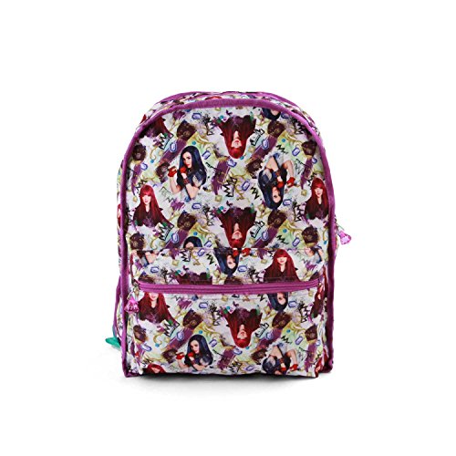 Karactermania Los Descendientes 2 Mochila infantil reversible, 31 cm, Turquesa