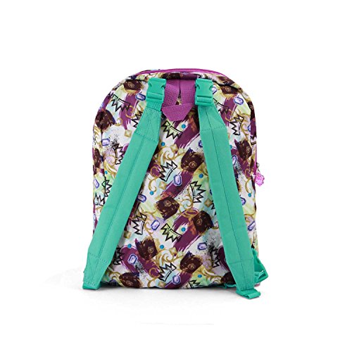 Karactermania Los Descendientes 2 Mochila infantil reversible, 31 cm, Turquesa