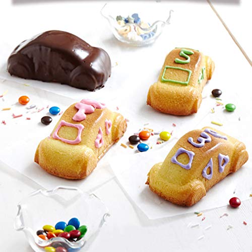 KBstore Molde Antiadherente de la Torta de Silicona - Forma de Coche Moldes de Silicone para Repostería Bizcocho/Chocolate/Pudín/Jabon/Pastel/Pastelería #1