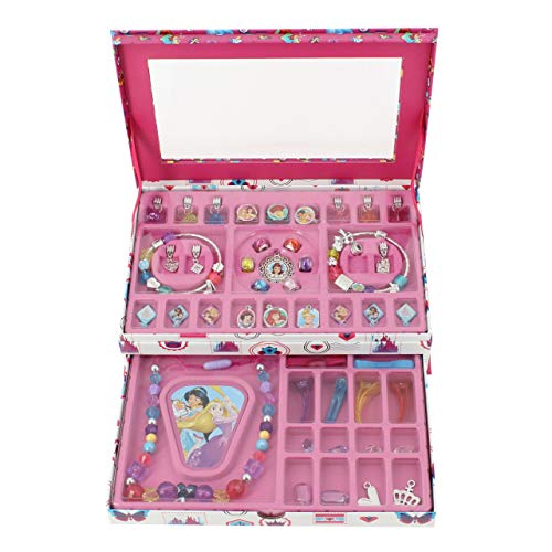 kd Fashion – Disney Princesses – Estuche con abalorios de joyería, T18106