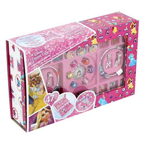 kd Fashion – Disney Princesses – Estuche con abalorios de joyería, T18106