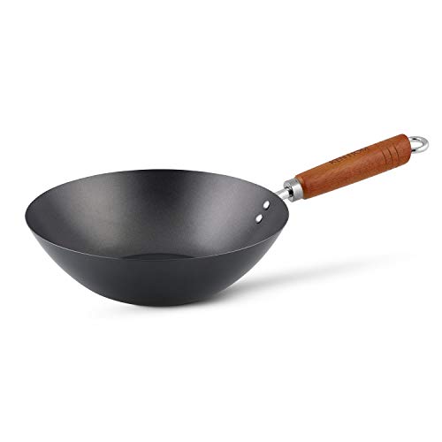 Ken Hom WKH327001 KH327001-Ovillo de Lana, Color Negro, Acero al Carbono