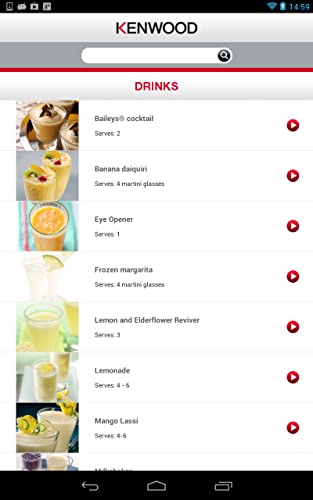 Kenwood Kitchen Recipe App